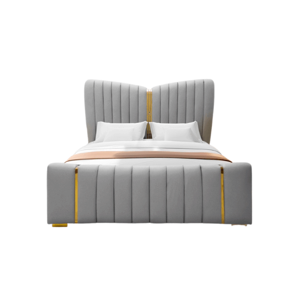 ฐานรองหัวเตียง 6 ฟุต WISDOM DESIGN FURNITURE รุ่น BROOKLYN สีเทา_3
